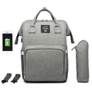 Bolsa Mochila Maternidade LeQueen – Praticidade, Estilo e Conexão USB para o Dia a Dia com o Bebê