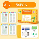 Magic Book – Caderno Infantil para Desenho e Traço que Estimula a Criatividade