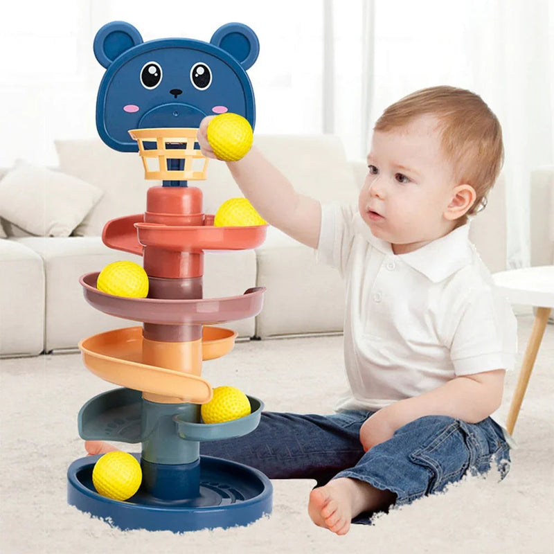 Torre Empilhável Educativa – O Brinquedo Perfeito para Estimular o Desenvolvimento do Seu Bebê
