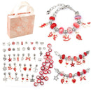 Kit de Montar Pulseiras Femininas – 63 Peças para Criar, Brilhar e Personalizar!