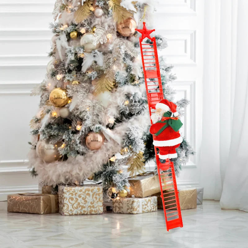 Papai Noel com Escada