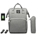 Bolsa Mochila Maternidade LeQueen – Praticidade, Estilo e Conexão USB para o Dia a Dia com o Bebê